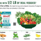 Brads Plant Based Organic Crunchy Kale, Radical Ranch, 12 Bags, 24 Servings Total