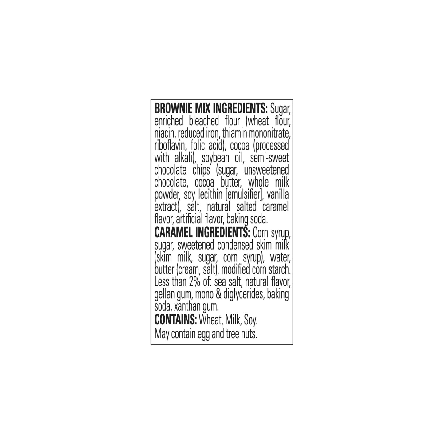 Ghirardelli Salted Caramel Brownie Mix, 16 Oz