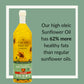 Fresh Press Farms Cold Pressed Extra Virgin Sunflower Oil, 33.8 Fl Oz, High Oleic, Non-GMO, Keto, Paleo, Gluten Free, 100% American Made