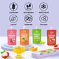 VOLO VERO Konjac Jelly Pouch Drinkable Variety Pack, 7 Calories, 10 Pack, 0 Sugar, Gluten Free, Keto, Collagen Peptides Healthy