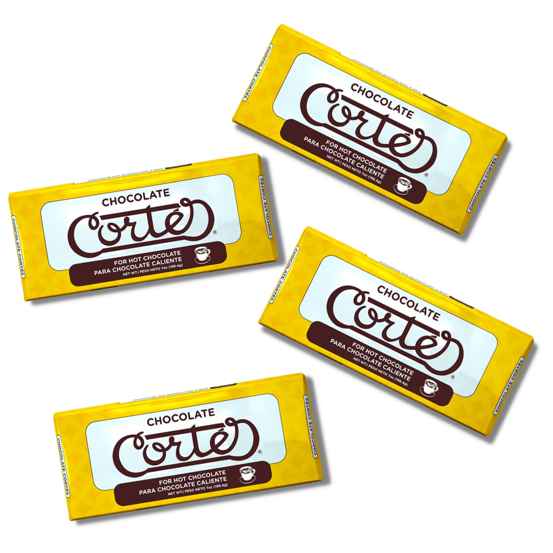 Cortes Sweet Chocolate for Hot Chocolate 7 Ounces 4 Pack Bundle (4 pack)
