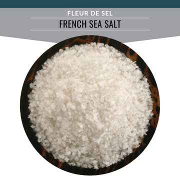 Saltworks Artisan Salt Company Fleur De Sel French Flower Of Salt, Pour Spout Pouch, 15 Ounce