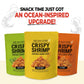 Arawoom - Real Crispy Shrimp Cheek Snack - 100% Real Black Tiger Shrimp [2 Ounce (Pack Of 3)] - Vatriety Pack - Crunchy Treat Fo