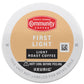 Community Coffee First Light Light Roast Coffee Pods, 12 Count, Compatible with K-Cup malt-inspired