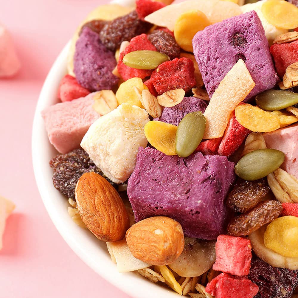 Yogurt Baked Oatmeal 14Oz/400G Nutritional Breakfast Cereal Food Health Fruit Oatmeal Oatmeal Squares Cereal