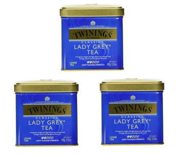 Twinings Lady Grey Loose Leaf Tea Tin, 3.53 Ounce (Pack Of 3)