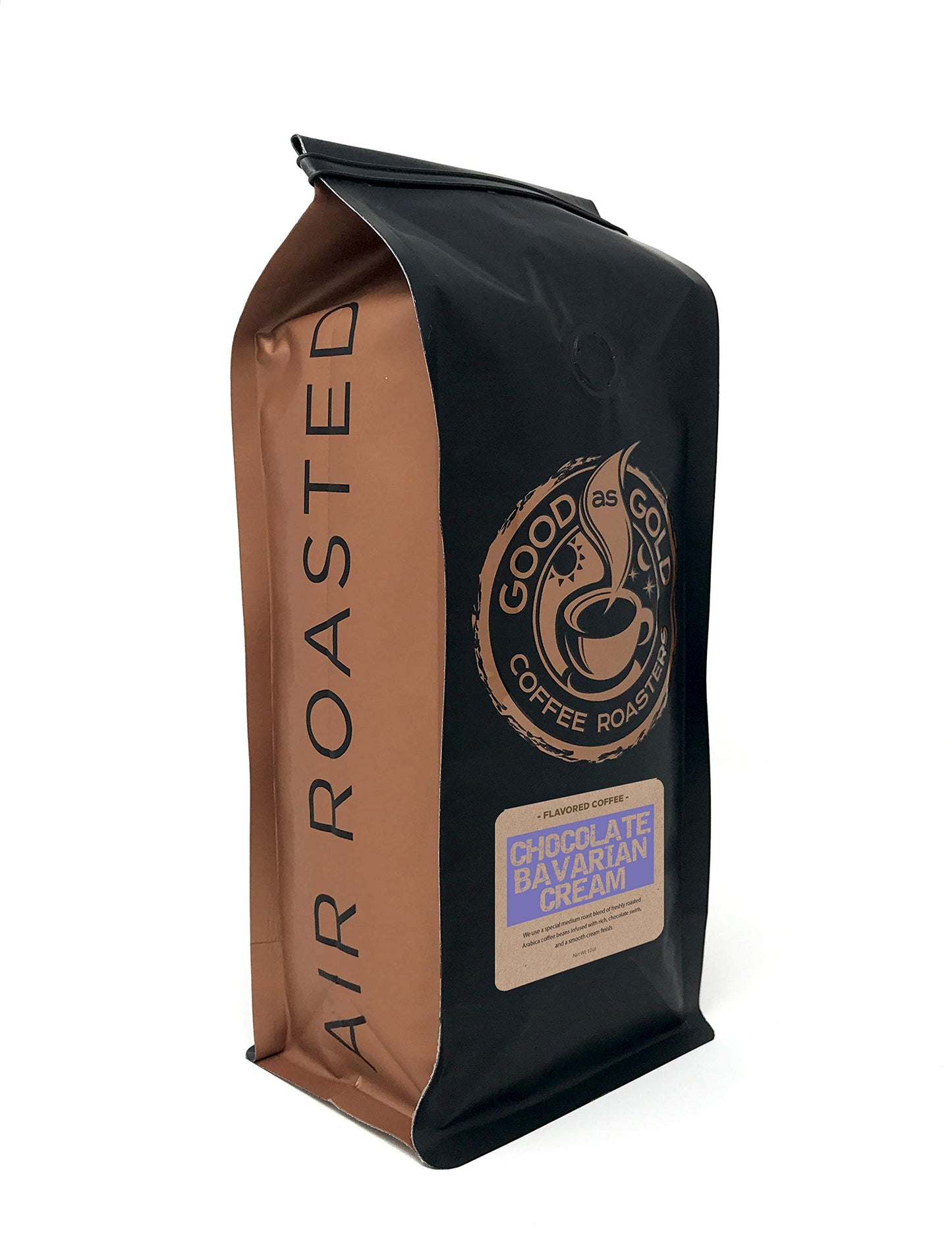 Good As Gold European-Stylen Cream Coffee Beans  Flavored Coffee  12 Oz