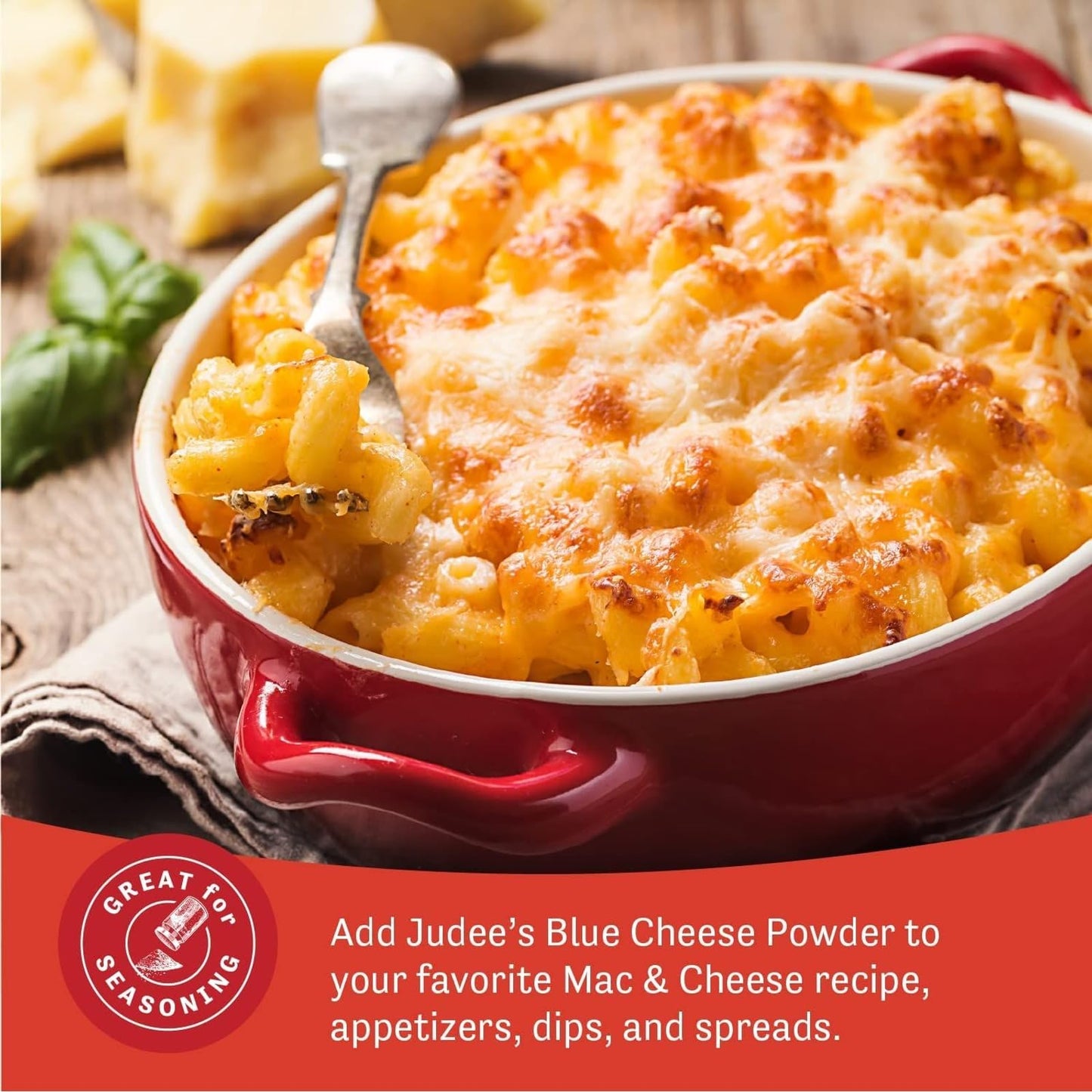 Judee   S Blue Cheese Powder 11.25 Oz - Gluten-Free And Nut-Free - Use In Seasonings And Salad Dressings - Great For Dips, Sprea