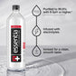 Essentia Bottled Water, 1 Liter, Pack Of 6 Bottles; 99.9% Pure, Infused With Electrolytes For A Smooth Taste, Ph 9.5 Or Higher;