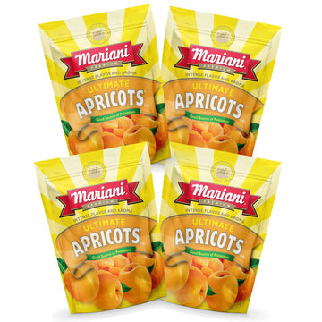Mariani | Ultimate Dried Apricots | Healthy Snacks for Kids & Adults | Dried Fruit | Vegan Snacks | Gluten Free Snacks | No Suga
