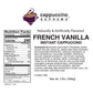 Cappuccino Supreme Instant Cappuccino Mix, French Vanilla, 32 Ounce (Pack of 6)