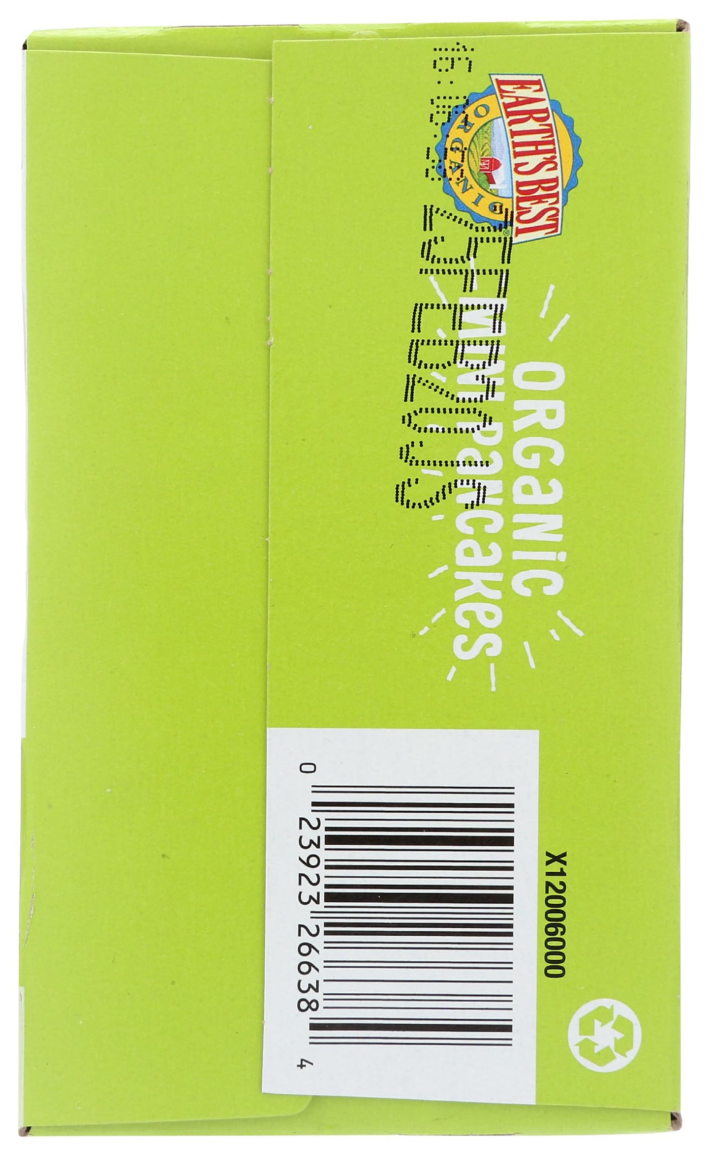 Earths Best Sesame Street Organic Homestyle Mini Pancakes, 8 oz Box