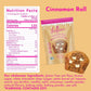 Gonanas Cinnamon Roll Banana Bread Mix, Vegan, Gluten Free Healthy Snacks. Oat Flour Bread Or Muffin Mix. Women Owned, Us Ingredients, Dairy Free, Nut Free, Delicious Snacks (3 Pack)