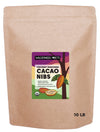 Wilderness Poets Organic Raw Cacao Nibs (Sweetened with Coconut Nectar) - 100% Peruvian Heirloom Cacao (Criollo Variety) -160 Ou