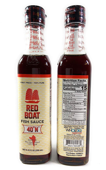 Red Boat Fish Sauce 250 ml (Pack of 6)