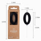 PHD CAKE Modern Black Birthday Candles, 0 Inch Number Cake Candles for Party Celebration