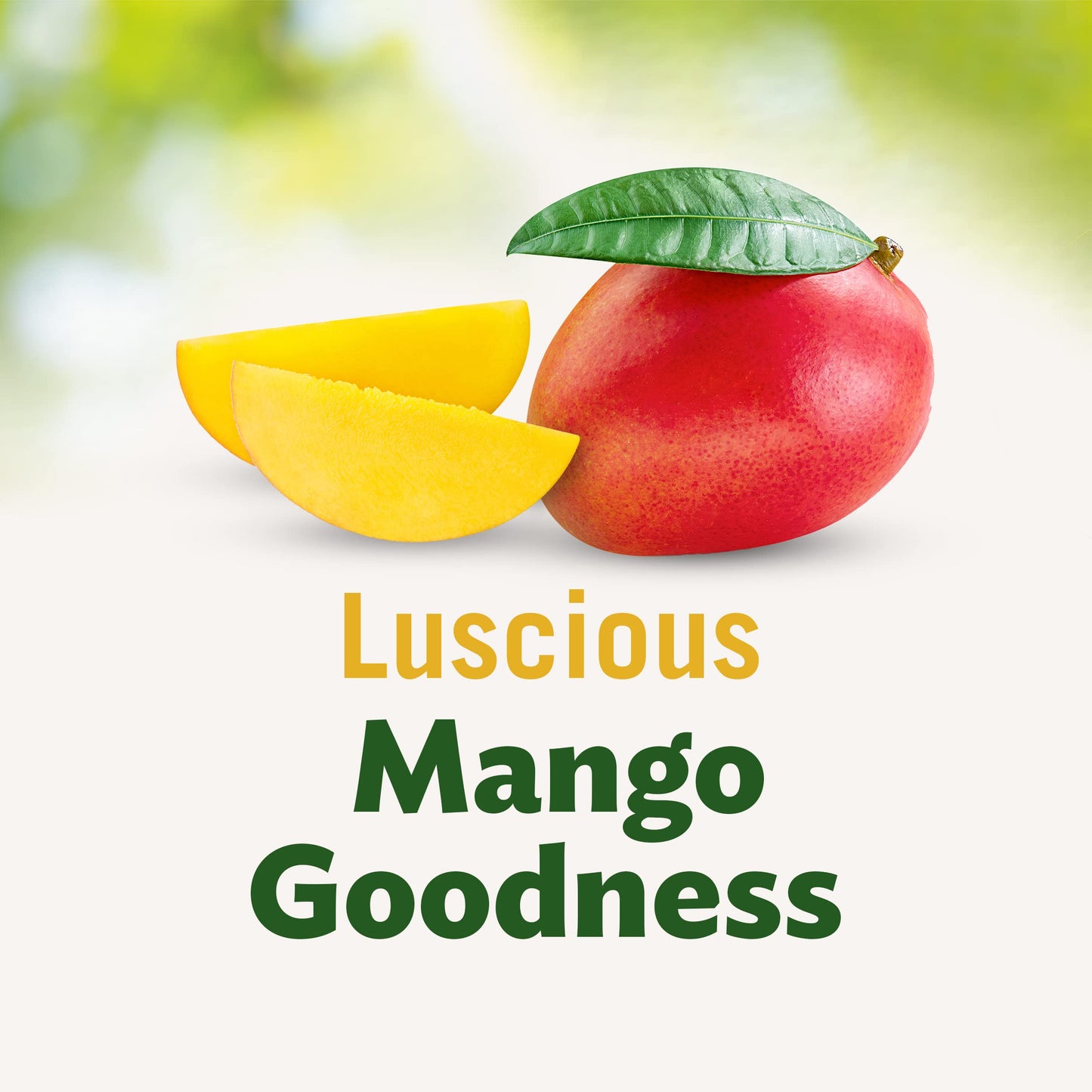 Del Monte Diced Mango in Extra Light Syrup, 15 oz Can, Pack of 12, Yellow