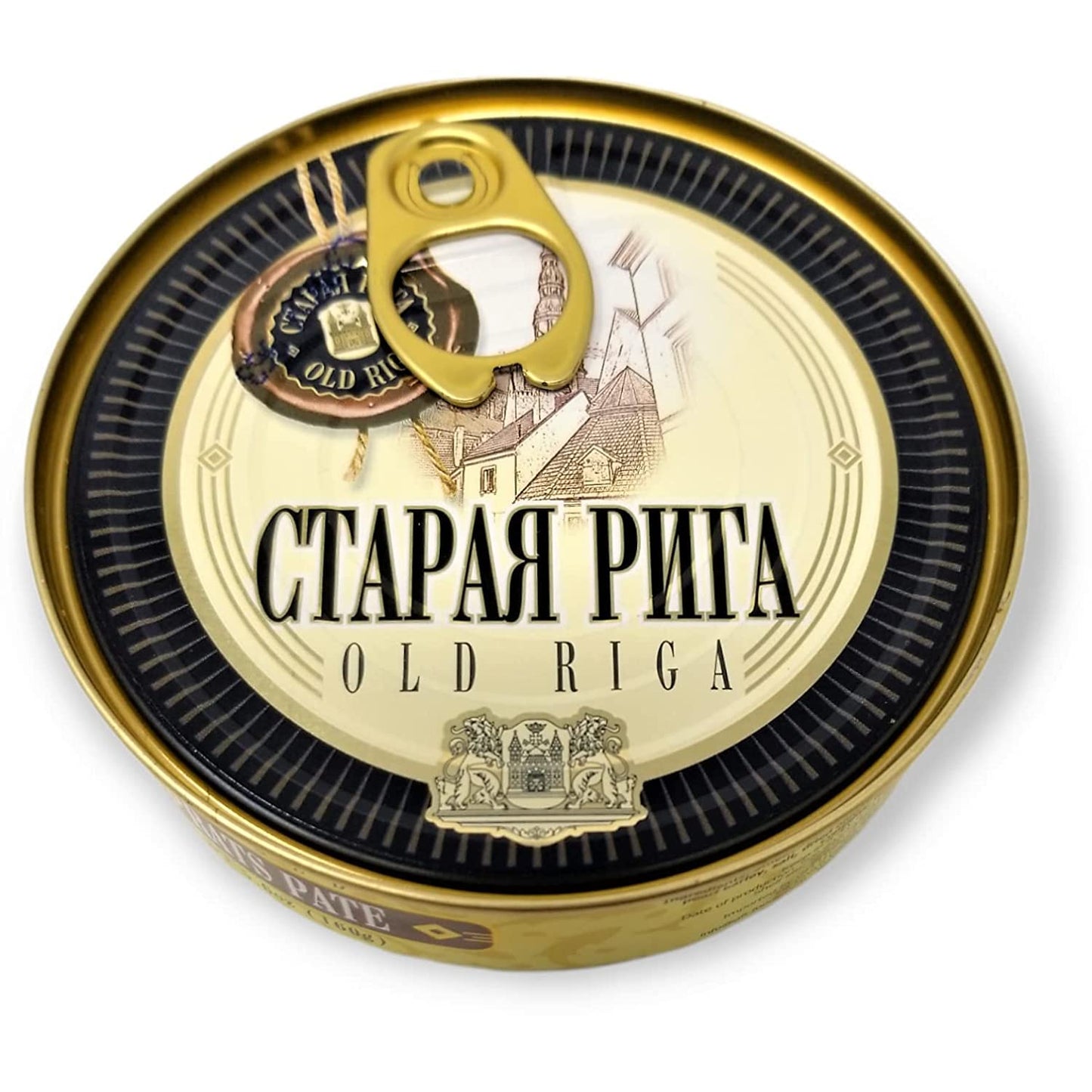 Belevini Old Riga Smoked Sprats in Oil, Pack of 6, Kosher, Non-GMO, Keto Friendly, Rich in Omega-3, 160g/5.6 Oz