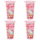 Kali Dreams Hello Kitty Snacks Biscuits Cookies in Strawberry Dip flavor! Great Snacks on the go, for adults, Children, Party Fa