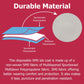 Dealmed Sms 4X-Large White Lab Coat - Disposable Medical Lab Coats, No Pockets, Breathable And Durable (Pack Of 10)