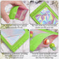 100 Pieces Smell Proof Mylar Bags, Holographic Packaging Bags, Resealable Odor Foil Pouch Ziplock Bags With Clear Window For Foo
