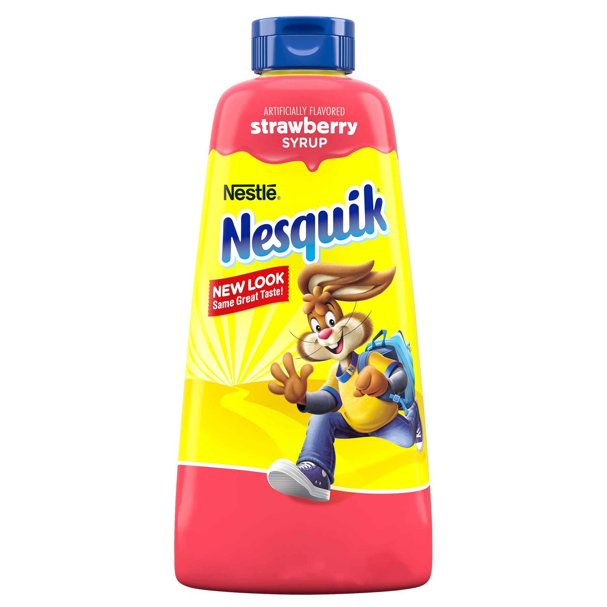NESTLE NESQUIK Milk Flavoring Strawberry Syrup 6x22oz US