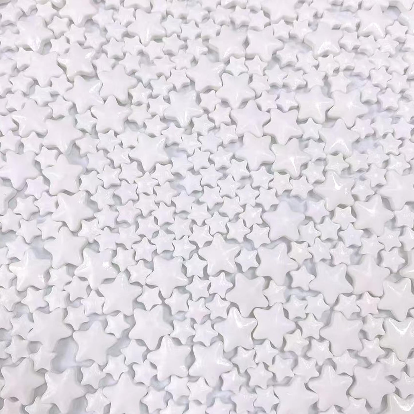 Sentovac White Star Sprinkles Edible Sugar for Cake Decorating Mix Sizes White Star Sprinkles Cake Topper Cupcake Cookie Baking 