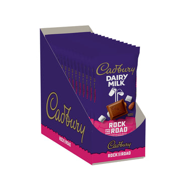 Cadbury Dairy Milk Rock The Road Milk Chocolate Candy Bars, 3.5 Oz (14 Count)