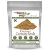 The Spice Way Caraway Seeds - Ground (4 Oz) Key Ingredient In Harissa, Great For Rye Bread, Pickles, Sauces And Spice Blends.