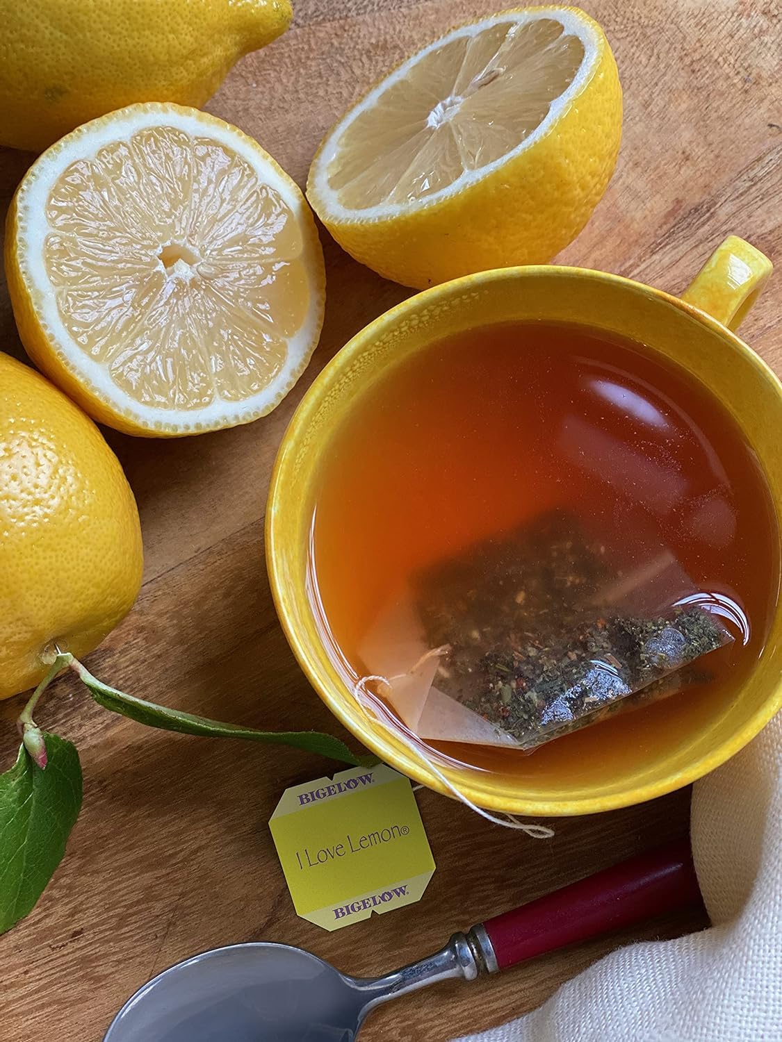 Bigelow Tea I Love Lemon Herbal Tea, Caffeine Free, 20 Count Box (Pack of 6), Total 120 Tea Bags