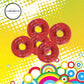 LifeSavers Hard Candy Rings - Delicious Cherry Fruity Flavor - 1 lbs Bulk Candy Pack - Individually Wrapped Mini Candies for Birthdays  Pinata  Baby Showers  Gender Reveal & Pantry