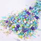Mermaid Sprinkles Mix | Blue Purple Pink Green Mermaid Tears | Sprinkles For Cake Decorating | Cupcake Toppers | Ice Cream | Coo