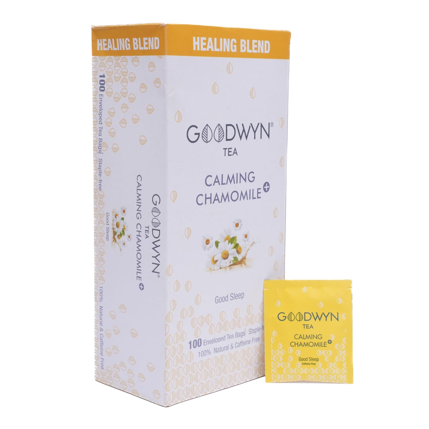 Goodwyn Chamomile Herbal Stress Relief Tea, 100 Tea Bags