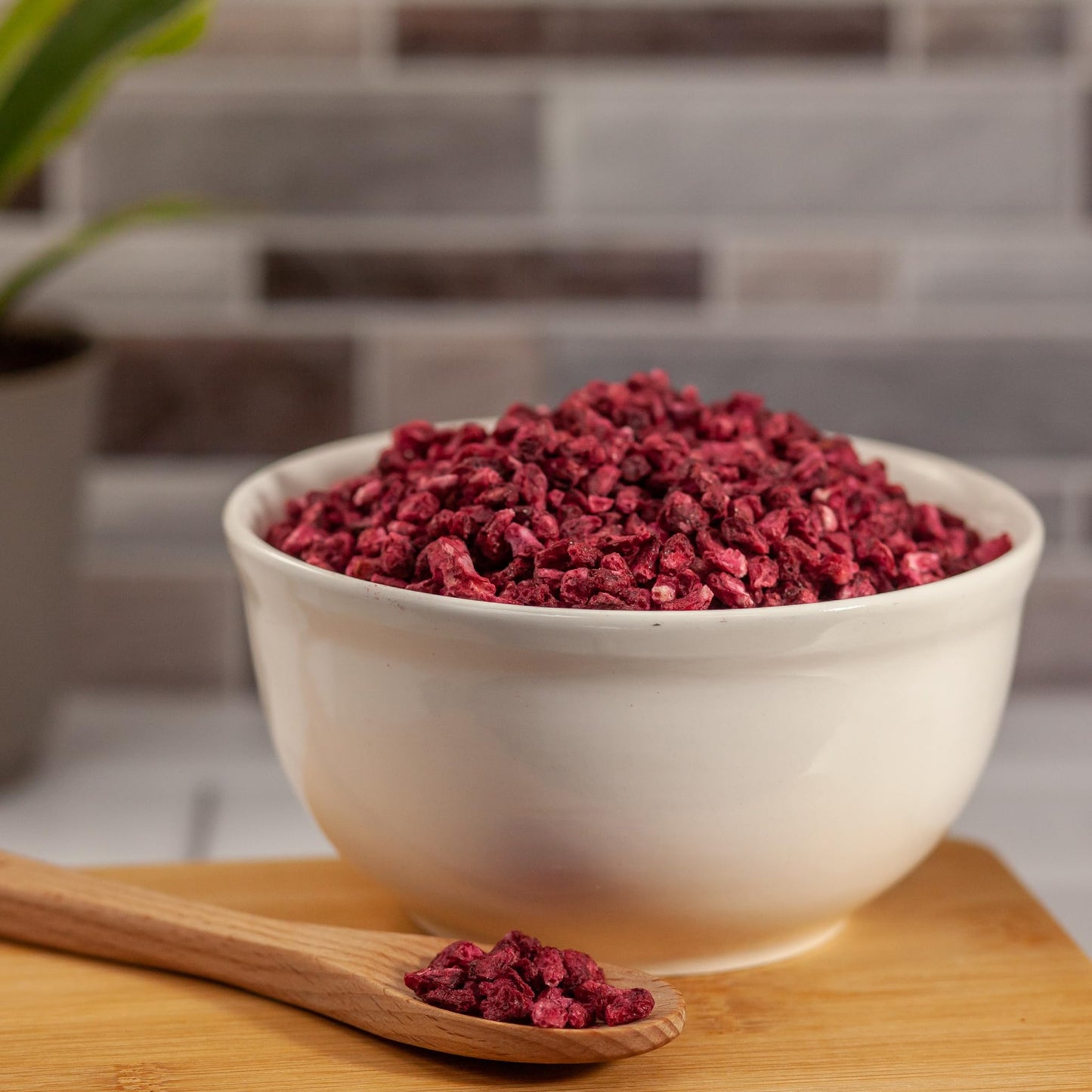 Survival Grocery Freeze Dried Pomegranate Seeds - Certified Kosher, No Sugar Added, No Preservatives, Rich In Antioxidants & Vit