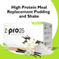 R-Kane Nutritionals Z-Pro Vanilla Protein Drink Mix - High Protein, Low Calorie Low Fat Shake And Pudding Mix - Meal Replacement, On-The-Go Packets - Breakfast Boost - 25G Protein - 14 Packets