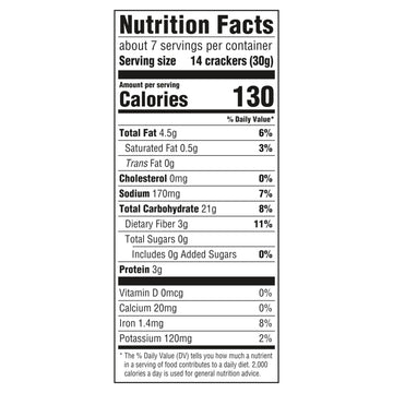 Triscuit Thin Crisps Sour Cream & Onion Whole Grain Wheat Crackers, Lunch Snacks, Bulk Snack Crackers, 6-7.1 oz Boxes