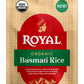 Royal White Basmati Rice - Organic Long Grain Basmati Rice - 2 lb Bag