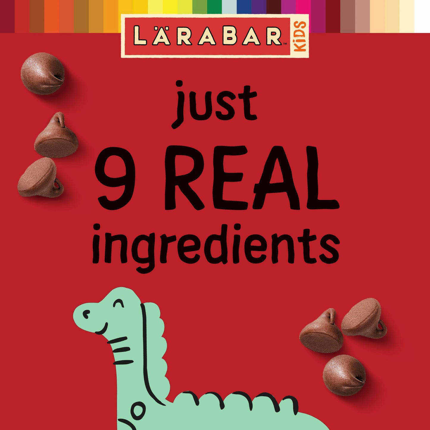 Larabar Kids Chocolate Brownie Gluten Free Bar, 576 Oz, 6 Ct (Pack Of 8)