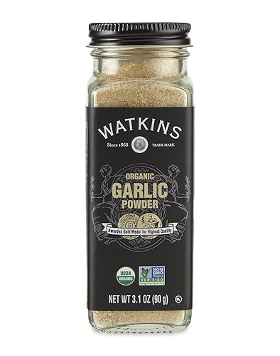 Watkins Gourmet Organic Spice Jar Garlic Powder 3.1 Ounce