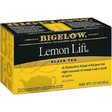 Bigelow Tea Lemon Lift 20 Count (Pack Of 18)
