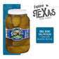 Del-Dixi 1- Gallon Of Whole Dill Pickles Plastic Jar