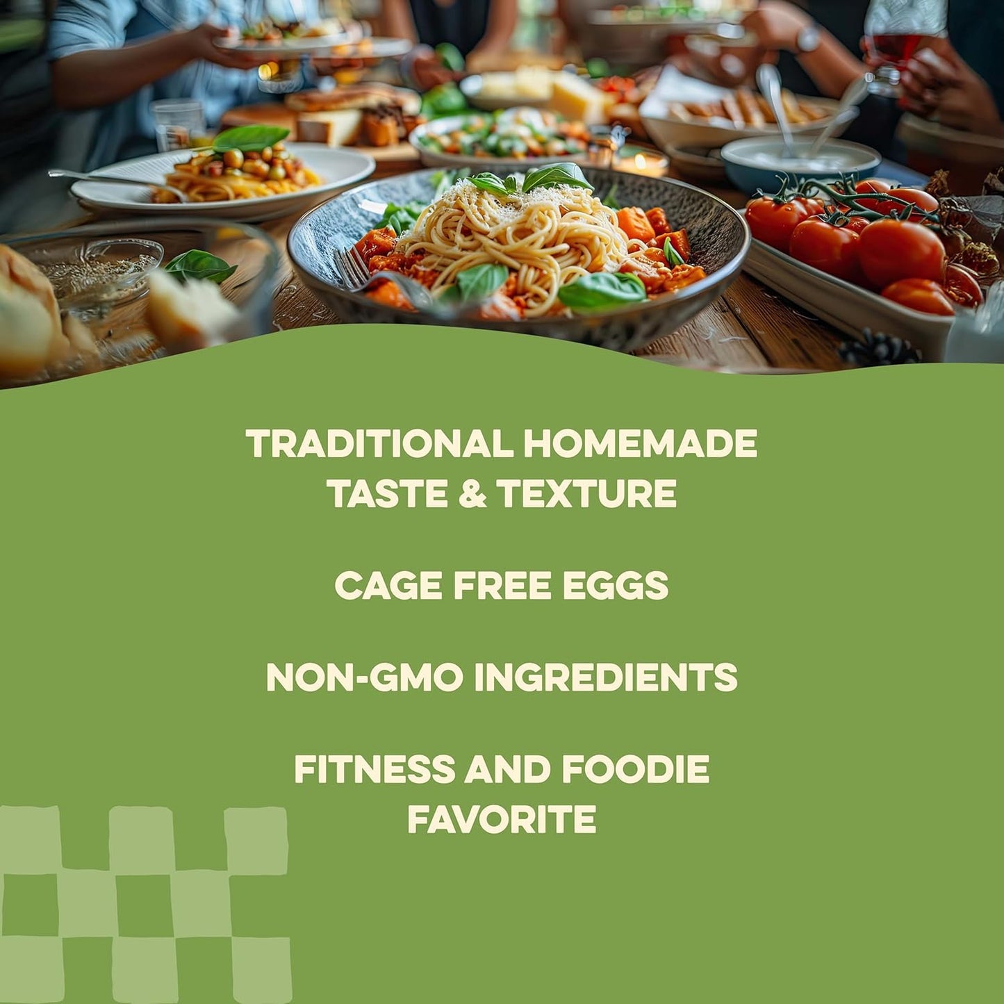 Al Dente Carba-Nada Egg Fettuccine - Lower Carb, High Protein Keto & Point-Based Diet-Friendly - Delicious and Versatile - Artis