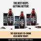 Bizzy Organic Cold Brew Coffee | Dark & Bold Blend | Coarse Ground Coffee | Dark Roast | Micro Sifted | Specialty Grade | 100% Arabica | Brew Bags | 12 Count | Makes 42 Cups