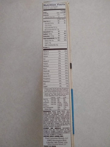 Post Blueberry Morning Cereal, 13.5-Ounce Boxes (Pack Of 4)