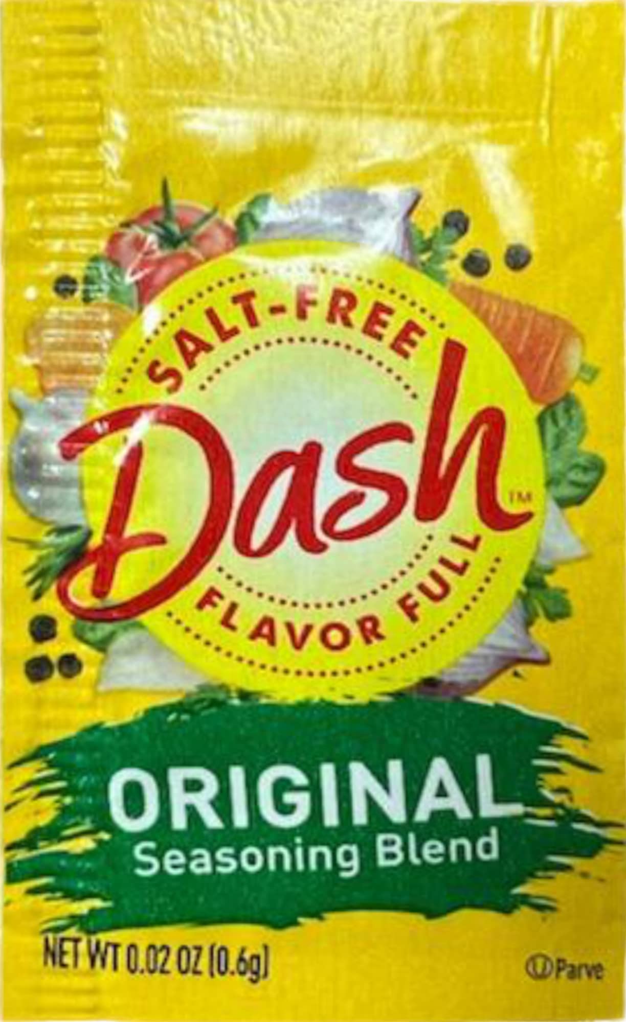 Mrs. Dash Original Blend Seasoning Blend, Salt Free, No MSG, 02 Oz, 50 Packets
