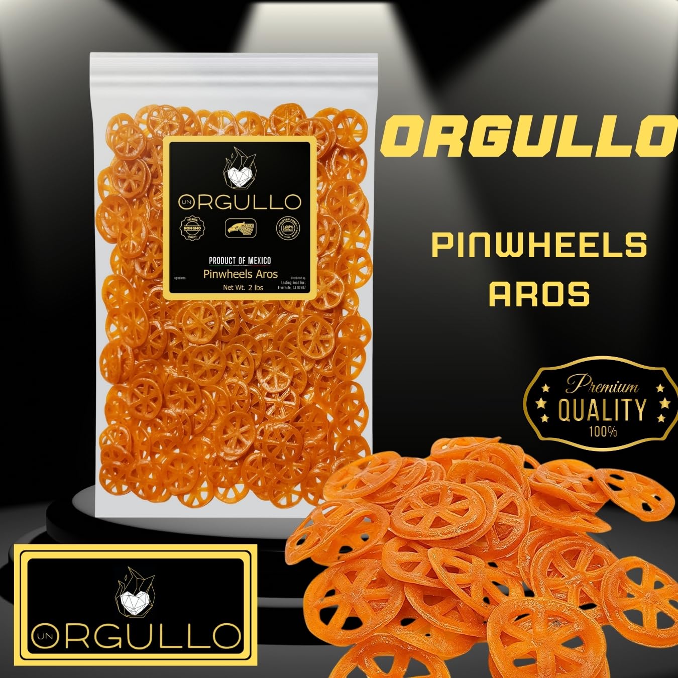 Un Orgullo Duritos Wheat Snacks Fried Snacks - Chicharrones de Harina 2LBS