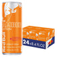 Red Bull Energy Drink Amber Edition, Strawberry Apricot, 80mg Caffeine, 8.4 Fl Oz, 24 Pack (6x4)