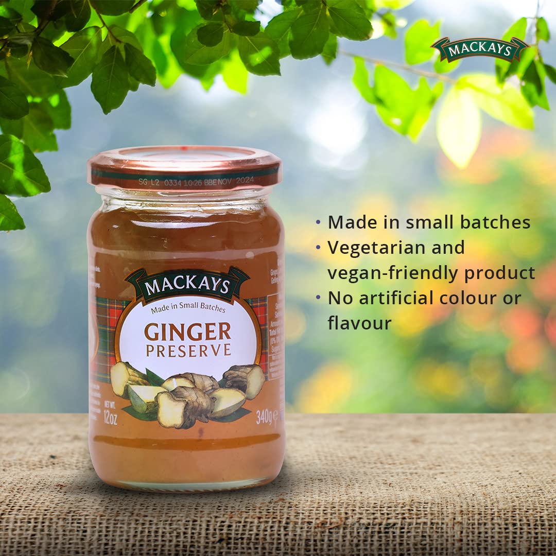 Mackays Ginger Preserve, 12 Ounce