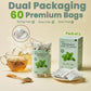 Lynginya Spearmint Tea - Herbal Tea Bags, Caffeine-Free, Refreshing Mint Flavor, 60 Bags Each, Pack of 2, Total 120 Bags
