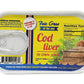 Foie Gras of the Sea Icelandic Wild-Caught Cod Liver (Foie de Morue) in Own Oil, 4.3 oz (Pack of 12) - Natural Source of Omega-3